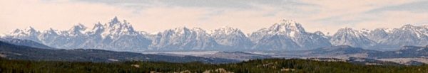 Tetons Mountains and Snake River